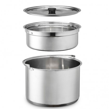 TCE610_Cuves et couvercle inox compatibles lave-vaisselle