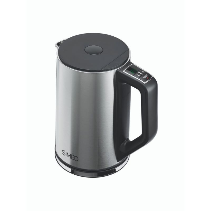 Bouilloire électrique à col de cygne 220V, 0,8 l, cafetière infusée à la  main, température réglable, théière en acier inoxydable avec thermomètre